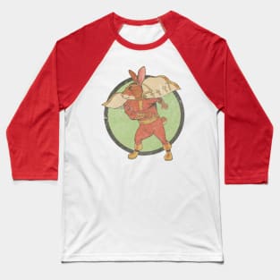 Thunder Bunny Baseball T-Shirt